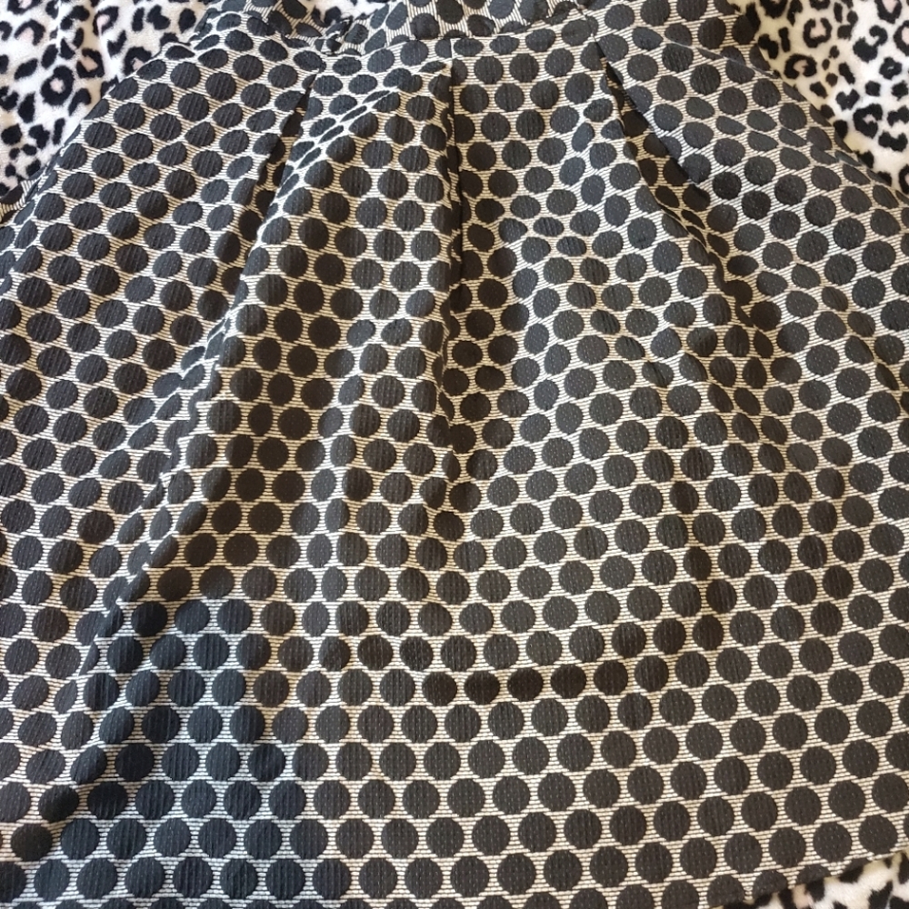 Tatyana retro circle print skirt